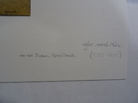 1965-0036-TEK c.jpg; 1965-0036-TEK; De Plaats met de Gevangenpoort.; waterverf